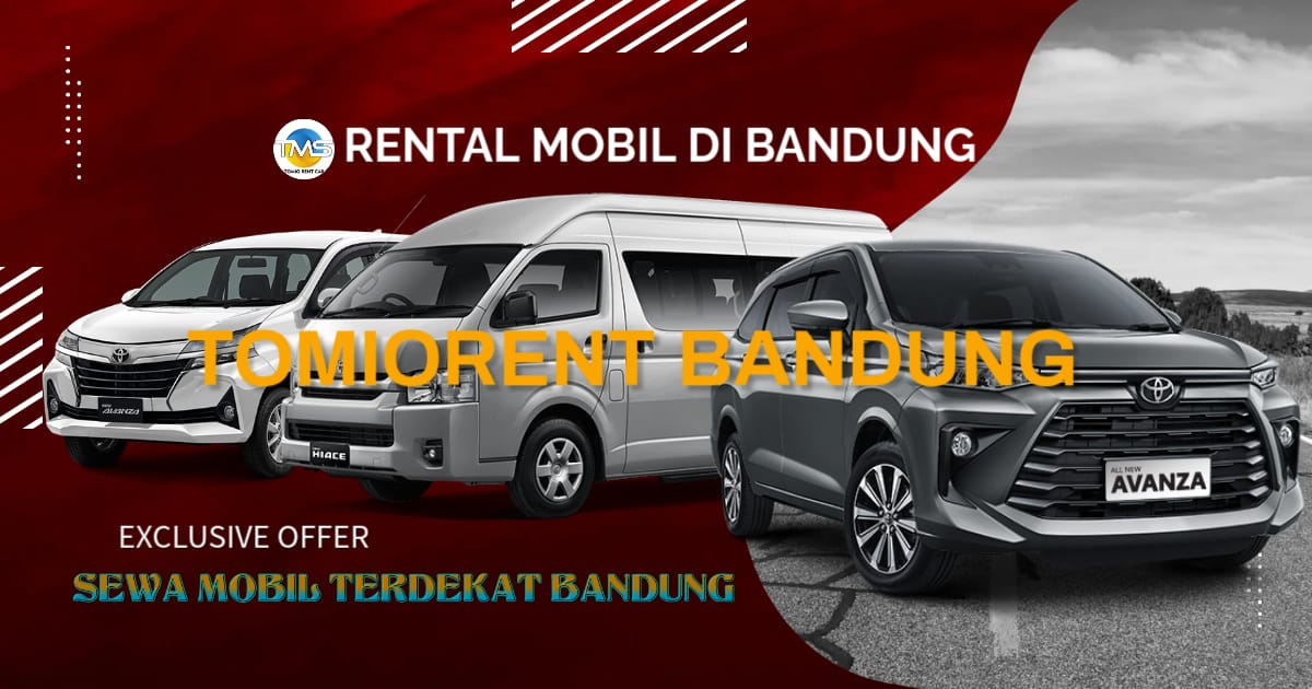 Rental Mobil Terdekat Harian Plus Sopir di Bandung