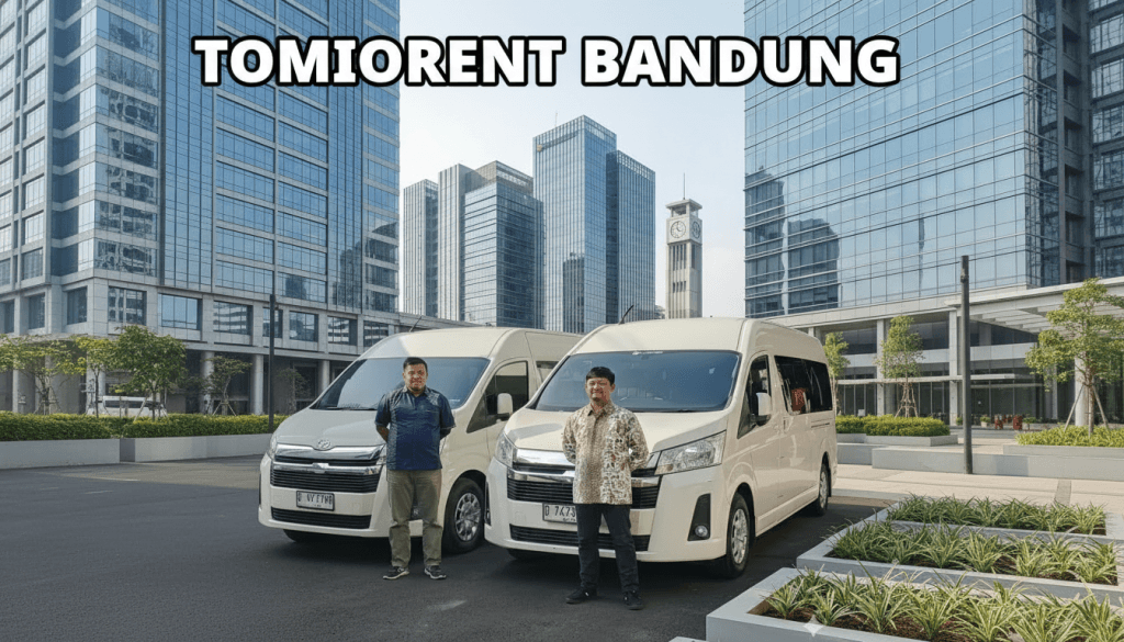 cari sewa hiace bandung harga murah dan terpercaya, Tomiorent tempatnya